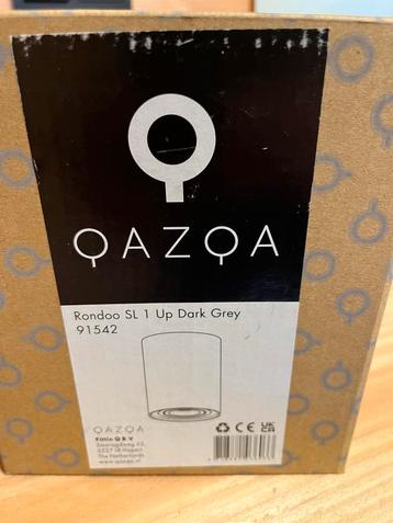 QAZQA Rondoo SL 1 Up Dark Grey opbouwspot- Nieuw beschikbaar voor biedingen