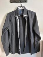 *Do&Co zwart overhemd met witte details mt.S, Halswijdte 38 (S) of kleiner, Zwart, Do & Co, Ophalen of Verzenden