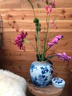 Mooie Chinese gemberpot. Excl bloemen., Minder dan 50 cm, Zo goed als nieuw, Ophalen, Overige kleuren