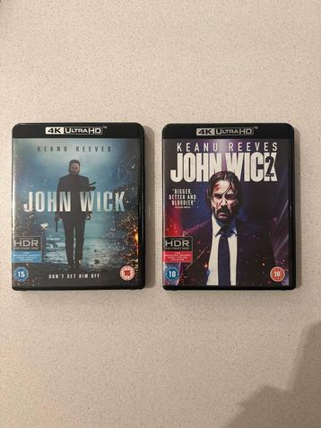 John Wick + John Wick Chapter 2 4K Blu-Ray