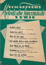 Mu57 bladmuziek schaeffers melodische tanzmusik, Gebruikt, Ophalen of Verzenden, Artiest of Componist, Piano