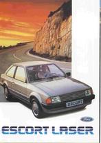 Ford Escort Laser (febr. 1984), Boeken, Auto's | Folders en Tijdschriften, Nieuw, Ophalen of Verzenden, Ford