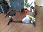 VidaXL ligfiets hometrainer, Sport en Fitness, Fitnessapparatuur, Benen, Ophalen of Verzenden, Ligfiets, Metaal