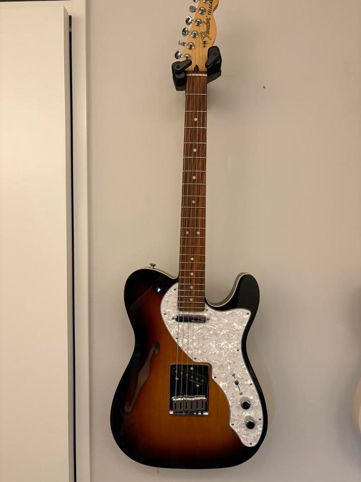 Fender Deluxe Thinline Tele RW 3TS - in nieuwstaat, Muziek en Instrumenten, Snaarinstrumenten | Gitaren | Elektrisch, Zo goed als nieuw