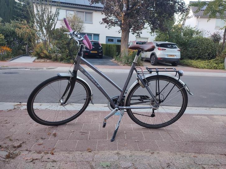 Gazelle hybride damesfiets, Fietsen en Brommers, Fietsen | Dames | Damesfietsen, Gebruikt, Gazelle, Versnellingen, Ophalen