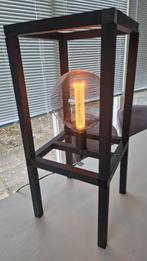 Design lamp zwart sfeervol, Ophalen, 50 tot 75 cm, Zo goed als nieuw, Metaal