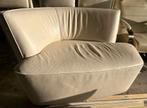 2x Walter Knoll Drift draaifauteuils in off white leder zgs, Huis en Inrichting, Banken | Sofa's en Chaises Longues, Eenpersoons