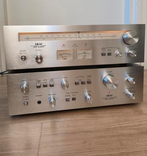 Akai AM-2400 & Akai AT-2400  perfect  👌, Audio, Tv en Foto, Versterkers en Receivers, Zo goed als nieuw, Stereo, Minder dan 60 watt