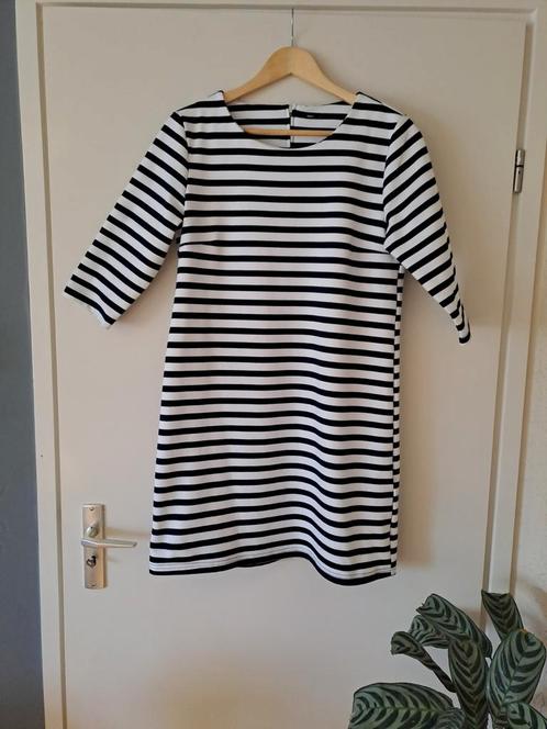 Jurk - maat L - Only, Kleding | Dames, Jurken, Zo goed als nieuw, Maat 38/40 (M), Blauw, Knielengte, Verzenden