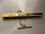 Vintage 14 karaat gouden UAP dasspeld, Sieraden, Tassen en Uiterlijk, Antieke sieraden, Ophalen of Verzenden, Goud, Broche