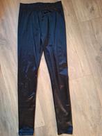 Zwarte legging met glans 146-152 Hema, Kleding | Dames, Ophalen of Verzenden, Zo goed als nieuw, Zwart, Legging