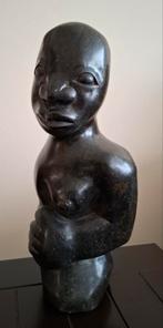 Afrikaans vrouwenbeeld uit steen gehouwen, Ophalen of Verzenden