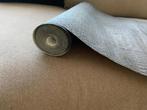 Donker bruin behang met een  slangen motief, Huis en Inrichting, Stoffering | Behang, Ophalen, Minder dan 10 m², Bruin