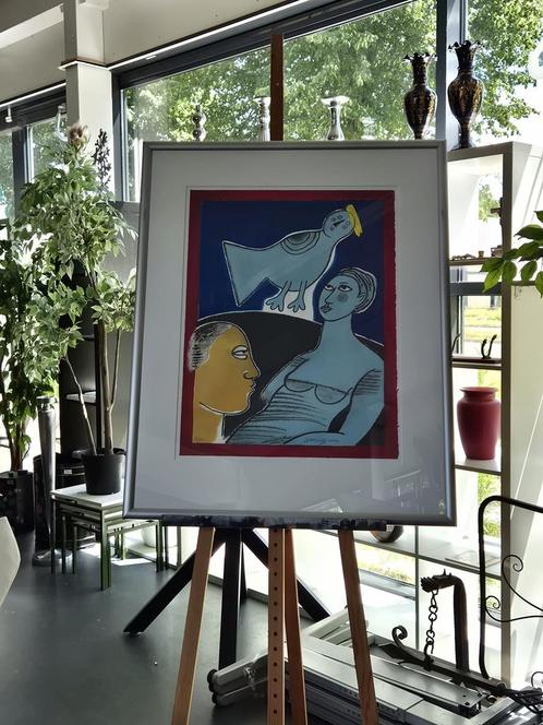 Corneille -  39/125 Steendruk 2002 handgesigneerd, Antiek en Kunst, Kunst | Litho's en Zeefdrukken, Ophalen of Verzenden