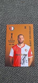 Foto met originele handtekening; Bart Nieuwkoop # Feyenoord, Verzenden, Nieuw, Feyenoord