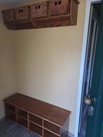 Landelijk kapstok set, Huis en Inrichting, Woonaccessoires | Kapstokken, Zo goed als nieuw, Minder dan 100 cm, Hout, Ophalen