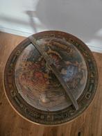 Vintage Globebar met Kaartmotief, Antiek en Kunst, Ophalen