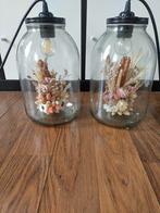 Lampen met droogbloemen, Ophalen, Zo goed als nieuw