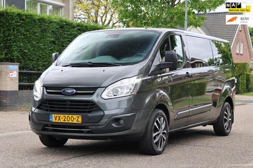 Ford Transit Custom 290 2.0 TDCI L2H1 Trend DC, Auto's, Bestelauto's, Bedrijf, Te koop, ABS, Airconditioning, Bochtverlichting
