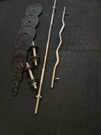 Complete Halterset voor Thuistraining, Ophalen of Verzenden, Gebruikt, Armen, Halterset