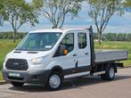 FORD TRANSIT 2.2 dub.cab open-laadbak, Euro 5, Gebruikt, 7 stoelen, Wit