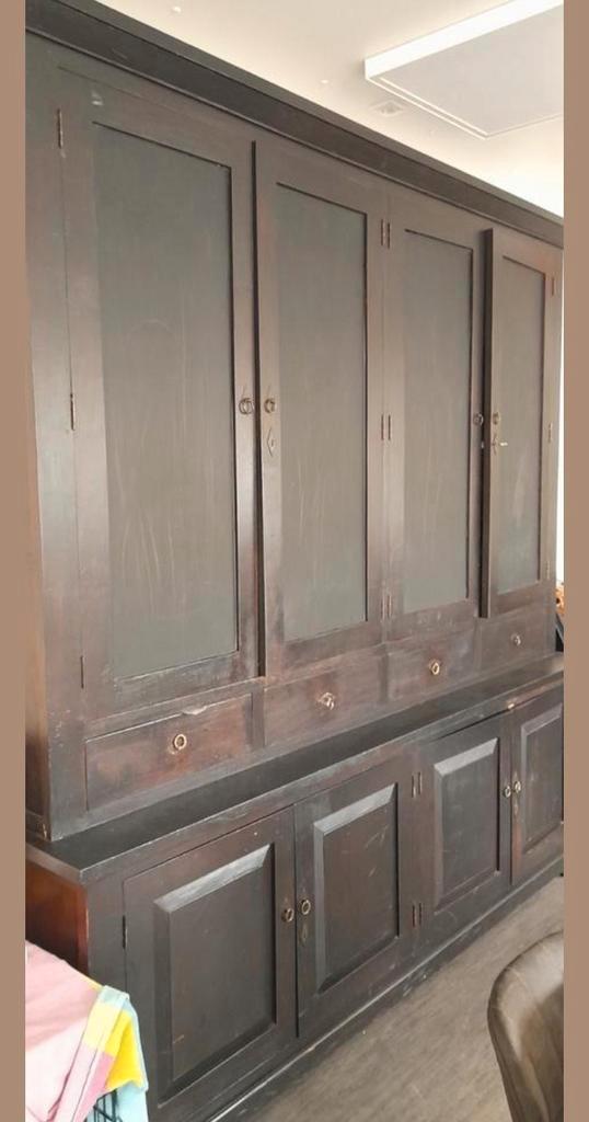 Buffetkast, Huis en Inrichting, Kasten | Buffetkasten, Gebruikt, 200 cm of meer, 200 cm of meer, 25 tot 50 cm, Met lade(s), Met deur(en)