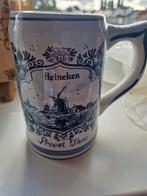 Delfts Blauw Heineken Bierpul - Proost Theo!, Ophalen of Verzenden
