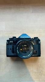 Canon A1 + Canon FD 50mm & Canon FL135mm, Ophalen of Verzenden, Niet werkend, Spiegelreflex, Canon