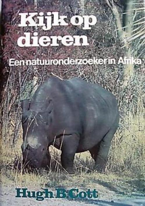 KIJK OP DIEREN * SCHITTERENDE GRAVURES ! * Hugh B. Cott *, Boeken, Dieren en Huisdieren, Zo goed als nieuw, Overige diersoorten