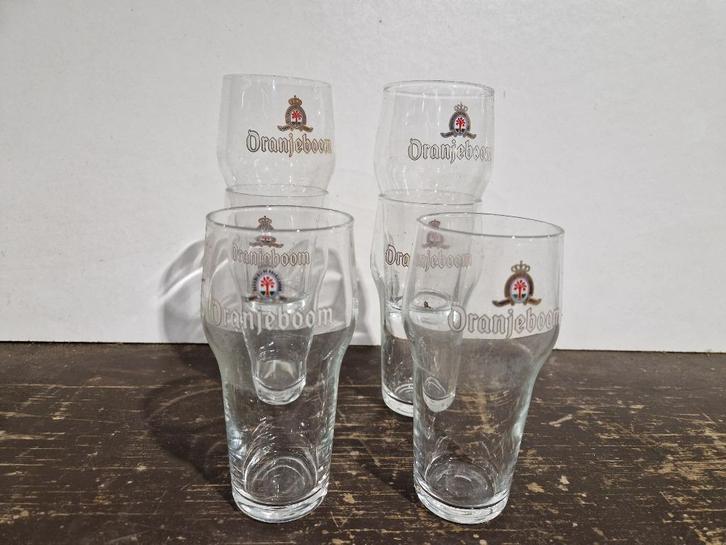 Oranjeboom bierglas 22cl 51 stuks €1 p.st., Verzamelen, Glas en Borrelglaasjes, Zo goed als nieuw, Bierglas, Ophalen of Verzenden