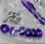 16x Fender Washers tuning jdm paars - Zonder logo M8 16X, Ophalen of Verzenden, H, H, H