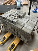 Betonklinkers 20x10 cm grijs gebruikt.3 m2, Ophalen of Verzenden, Zo goed als nieuw, Beton, Klinkers