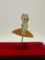 Tom Poes Speldje Vintage, Verzamelen, Speldjes, Pins en Buttons, Ophalen of Verzenden, Gebruikt, Dier of Natuur, Speldje of Pin