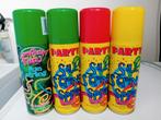 Party string (sliertjes)spray 4x, Ophalen of Verzenden, Nieuw, Carnaval