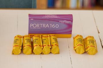 kodak Portra 160, 120-rolfilm beschikbaar voor biedingen