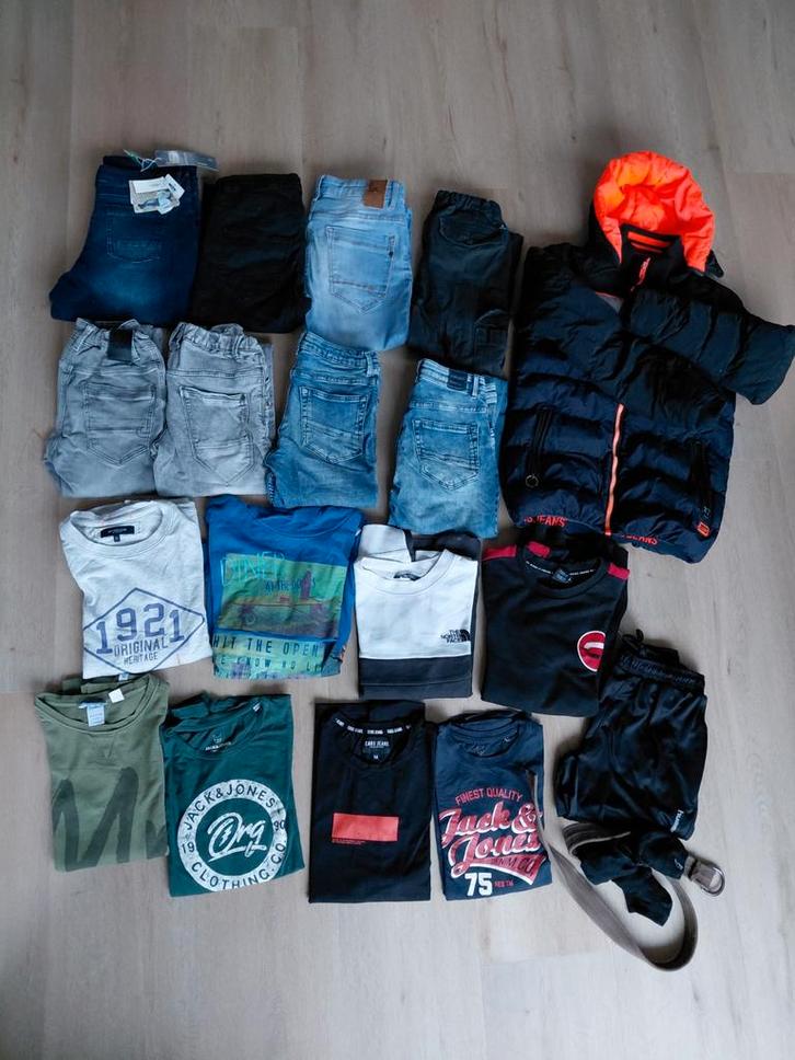 Jongens Kledingpakket 164 pakket broeken winterjas ed, Kinderen en Baby's, Kinderkleding | Maat 164, Ophalen of Verzenden