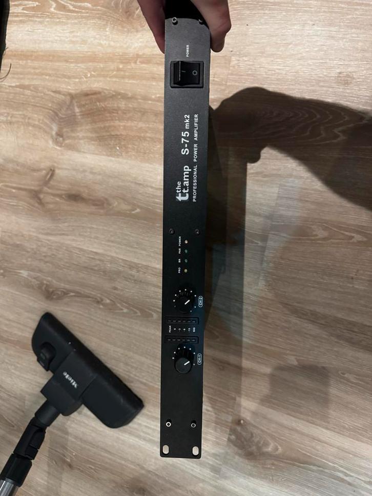 Thomann S75 MK2 Eindversterker, Muziek en Instrumenten, Versterkers | Keyboard, Monitor en PA, Zo goed als nieuw, P.A., Minder dan 500 watt