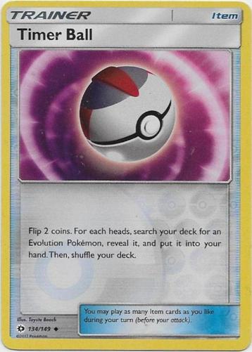 Sun & Moon,  Timer Ball [reverse] 134/149 beschikbaar voor biedingen