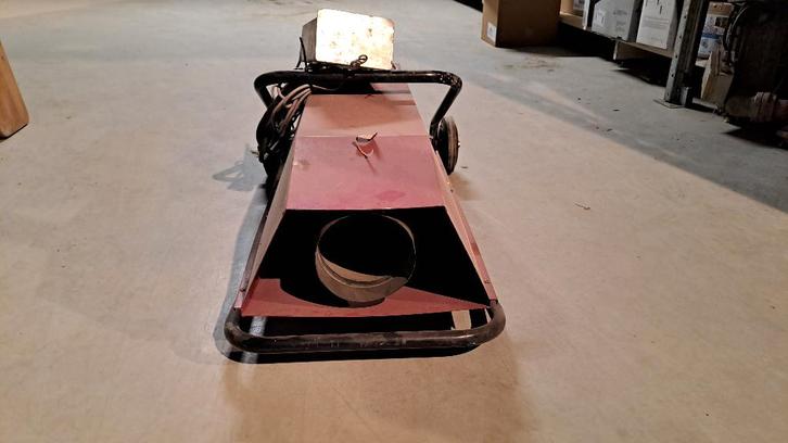 Innotherm 600 hete luchtkanon, Huis en Inrichting, Kachels, Gebruikt, Vrijstaand, Overige soorten, Elektrisch, Ophalen