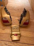 Goldwing GL1800 gouden koffers links rechts incl.verlichting, Motoren, Ophalen of Verzenden, Gebruikt