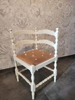 Kei leuke hoekstoel, Huis en Inrichting, Stoelen, Ophalen, Hout, Overige kleuren, Zo goed als nieuw