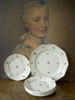 Franse gebakschaal met gebaksbordjes, Antiek en Kunst, Antiek | Servies los, Ophalen of Verzenden