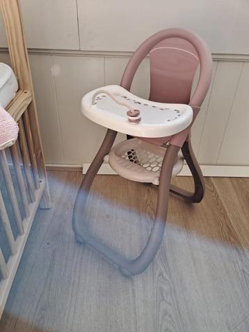 Z.g.a.n. Smoby Baby Nurse Hoge Babystoel voor poppen beschikbaar voor biedingen