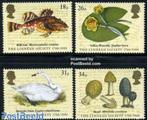 Kavel 610 Serie UK Linnean society 1988, Postzegels en Munten, Postzegels | Europa | UK, Verzenden, Postfris