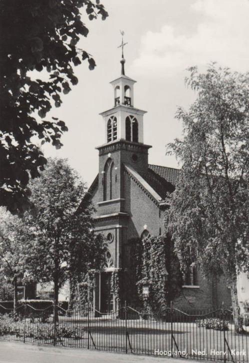 Hoogland, nh kerk, Verzamelen, Ansichtkaarten | Nederland, Ongelopen, Utrecht, Ophalen of Verzenden