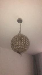 Hanglamp. Met glazen steentjes. Roest niet!, Ophalen of Verzenden, Nieuw