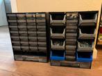 2x Allit opberg organizer gereedschap schroeven ladenkast, Ophalen of Verzenden, Zo goed als nieuw, Minder dan 100 cm, 25 tot 50 cm