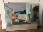 Oud schilderij, Huis en Inrichting, Woonaccessoires | Spiegels, Ophalen of Verzenden, Zo goed als nieuw, 75 tot 100 cm, Minder dan 100 cm