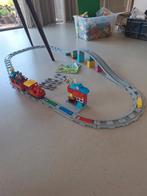Duplo 10874 Stoomtrein + Extra Rails, Ophalen of Verzenden, Gebruikt, Complete set, Duplo