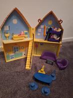 Peppa pig huis, auto, camper, school, trein, Kinderen en Baby's, Gebruikt, Ophalen